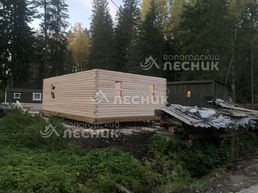 Дом 9х6 из бруса под усадку в Карельская деревня