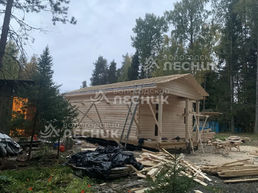 Дом 9х6 из бруса под усадку в Карельская деревня