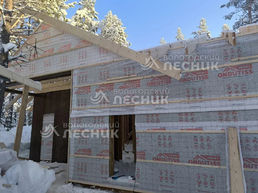 Дом 17х15 по каркасной технологии в п.г.т. Кильдинстрой