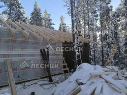 Дом 17х15 по каркасной технологии в п.г.т. Кильдинстрой