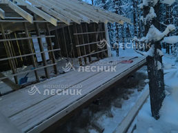 Дом 17х15 по каркасной технологии в п.г.т. Кильдинстрой