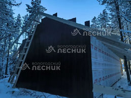 Дом 17х15 по каркасной технологии в п.г.т. Кильдинстрой