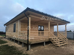 Дом 14.5х9 из бруса под ключ в д. Новые Батеки